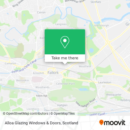 Alloa Glazing Windows & Doors map