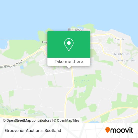 Grosvenor Auctions map