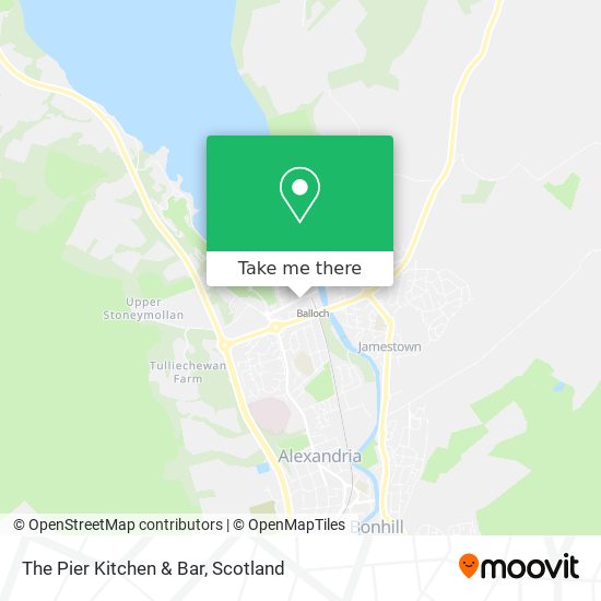 The Pier Kitchen & Bar map