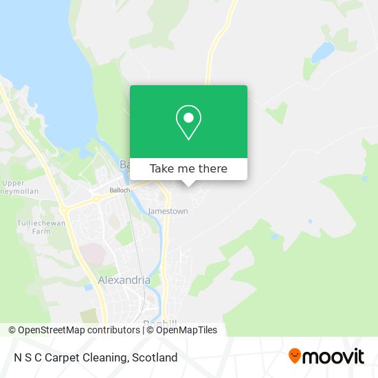 N S C Carpet Cleaning map