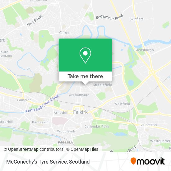 McConechy's Tyre Service map