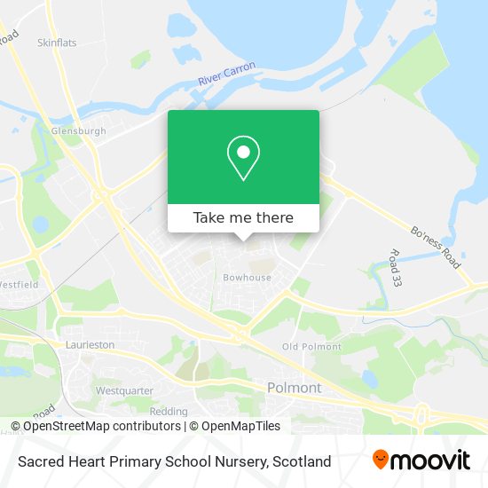 Sacred Heart Primary School Nursery map