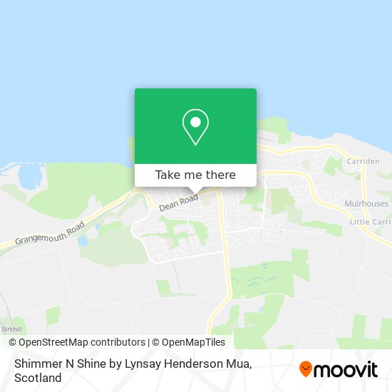 Shimmer N Shine by Lynsay Henderson Mua map