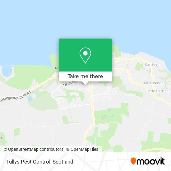 Tullys Pest Control map