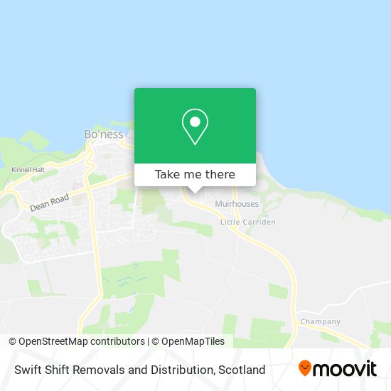 Swift Shift Removals and Distribution map