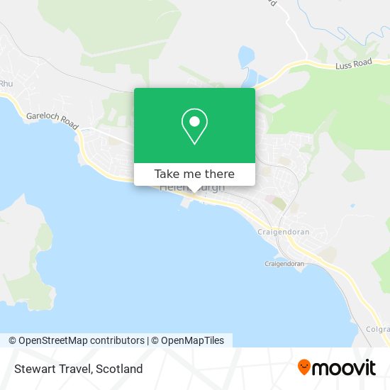 Stewart Travel map