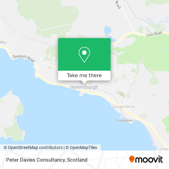 Peter Davies Consultancy map