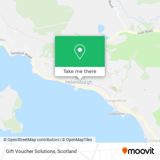 Gift Voucher Solutions map