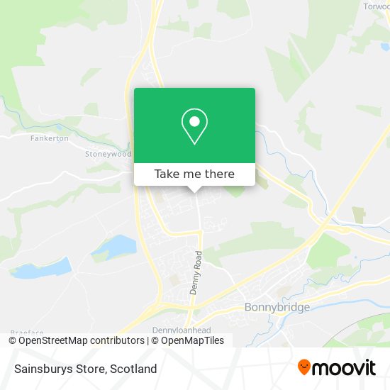 Sainsburys Store map