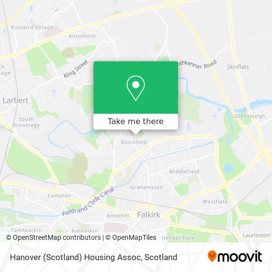 Hanover (Scotland) Housing Assoc map