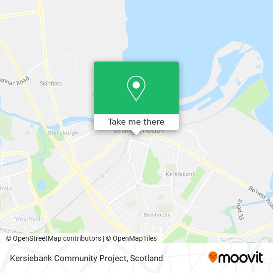 Kersiebank Community Project map
