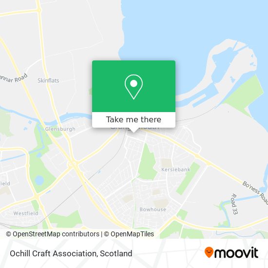 Ochill Craft Association map