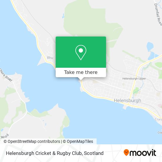 Helensburgh Cricket & Rugby Club map