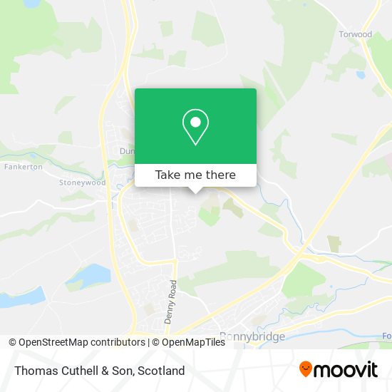 Thomas Cuthell & Son map