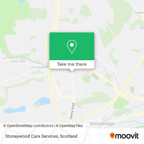 Stoneywood Care Services map