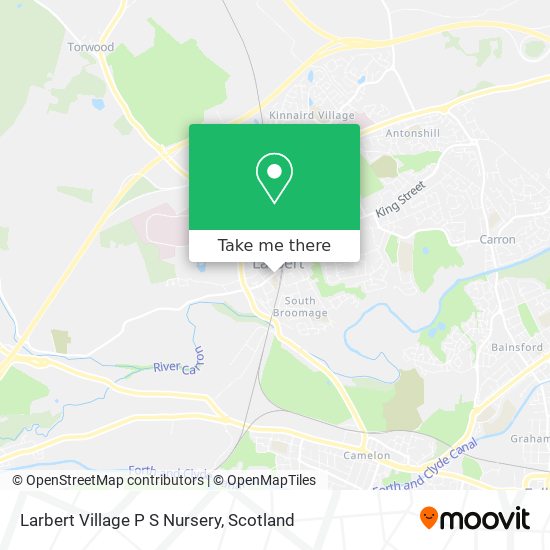 Larbert Village P S Nursery map