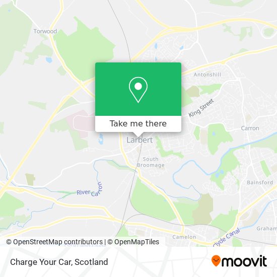 Charge Your Car map