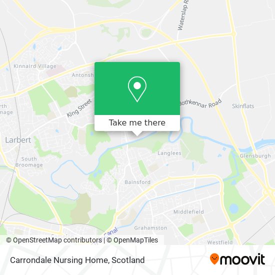 Carrondale Nursing Home map