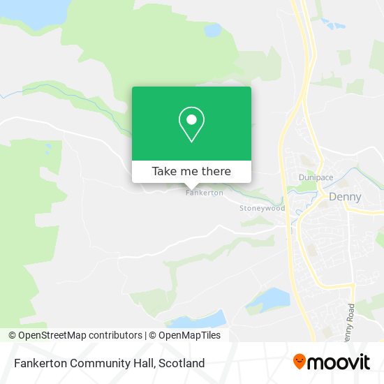 Fankerton Community Hall map