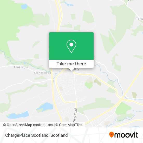 ChargePlace Scotland map