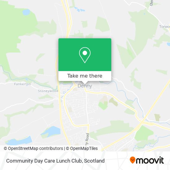 Community Day Care Lunch Club map