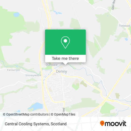 Central Cooling Systems map