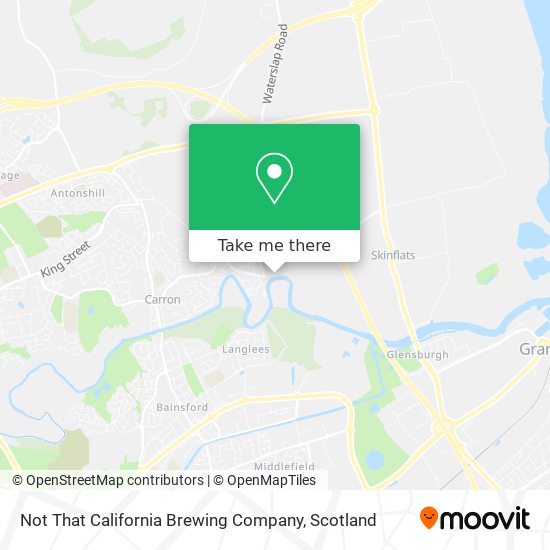 Not That California Brewing Company map