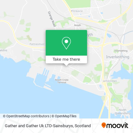 Gather and Gather Uk LTD-Sainsburys map