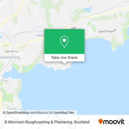 B Morrison Roughcasting & Plastering map