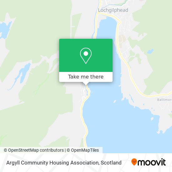 Argyll Community Housing Association map