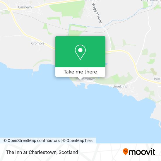 The Inn at Charlestown map