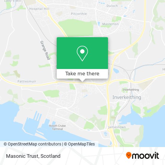 Masonic Trust map