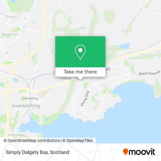 Simply Dalgety Bay map