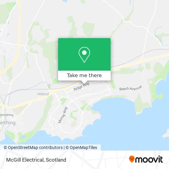 McGill Electrical map