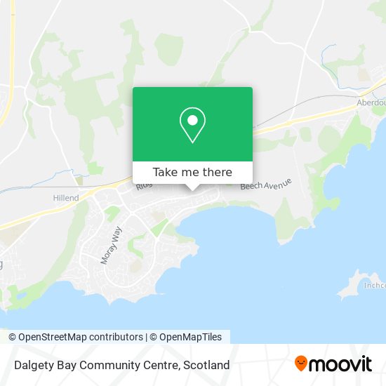 Dalgety Bay Community Centre map