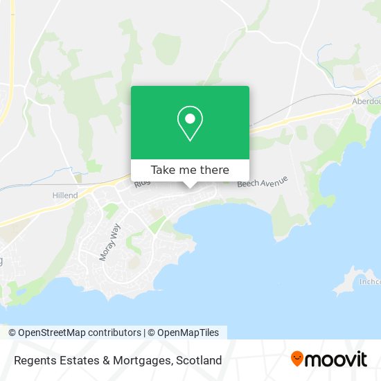 Regents Estates & Mortgages map