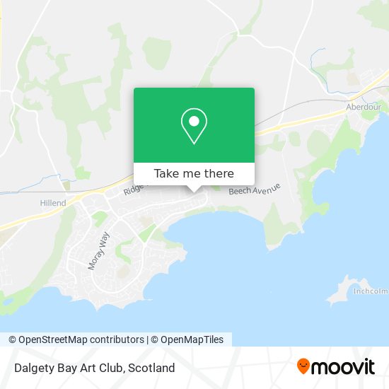 Dalgety Bay Art Club map