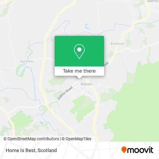 Home Is Best map