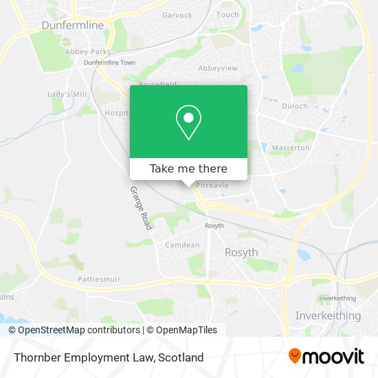 Thornber Employment Law map