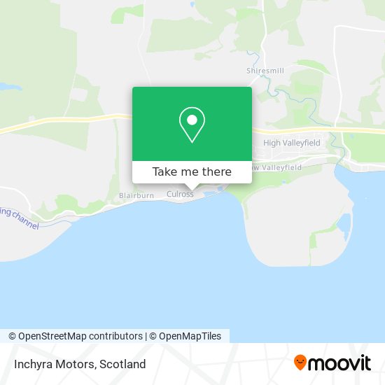 Inchyra Motors map