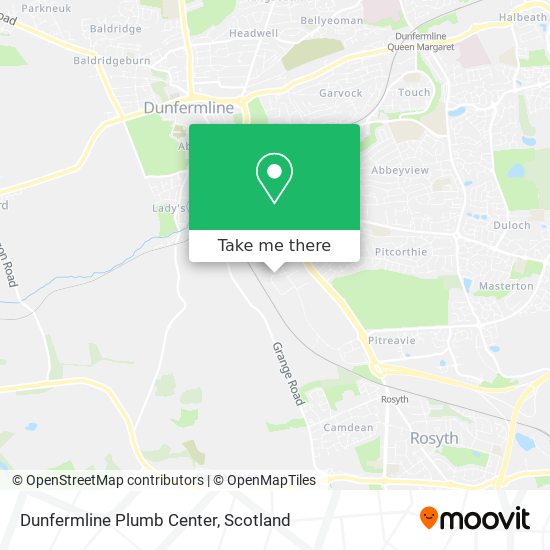 Dunfermline Plumb Center map