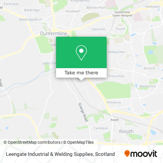 Leengate Industrial & Welding Supplies map