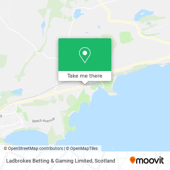 Ladbrokes Betting & Gaming Limited map