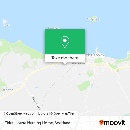 Fidra House Nursing Home map