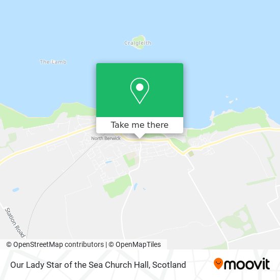 Our Lady Star of the Sea Church Hall map