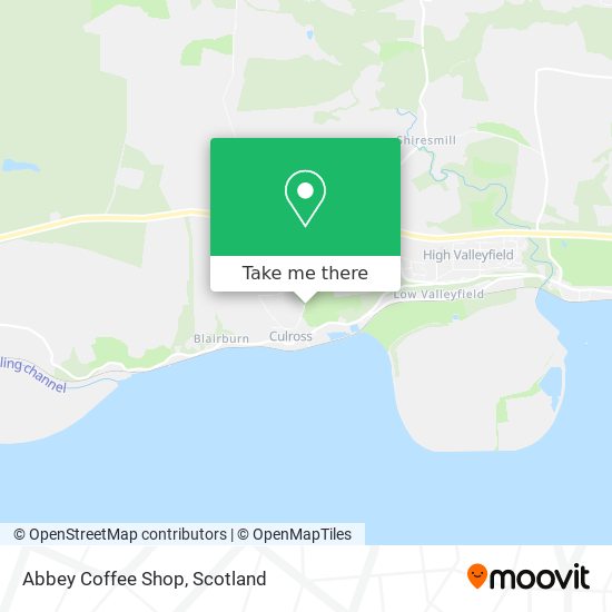 Abbey Coffee Shop map