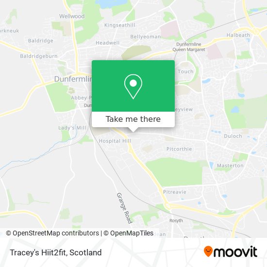 Tracey's Hiit2fit map