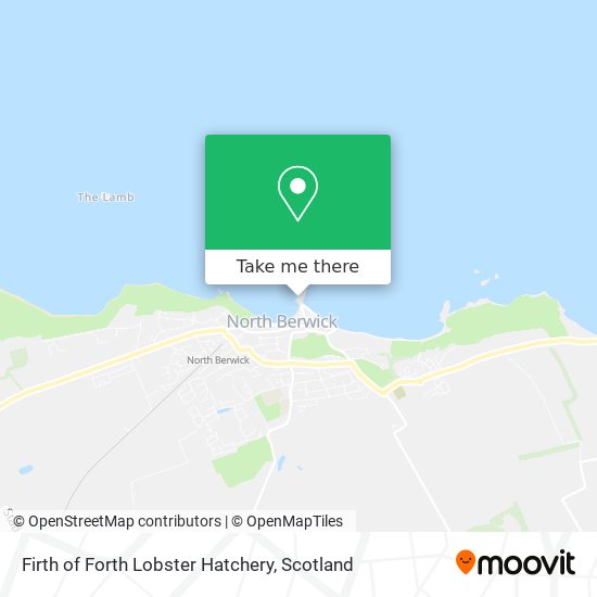 Firth of Forth Lobster Hatchery map