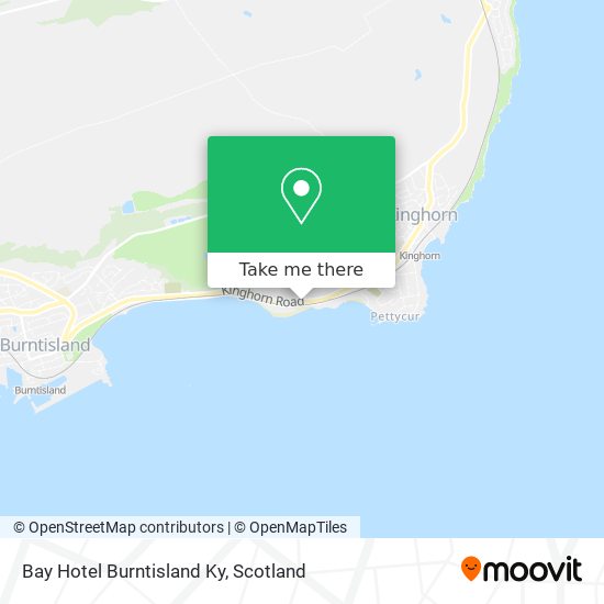 Bay Hotel Burntisland Ky map