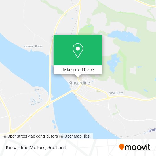 Kincardine Motors map